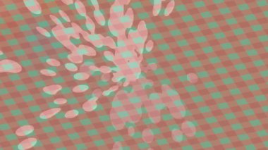 Organik desenli yüzey giriş stili video film sanatı ile soyut arkaplan tasarımı