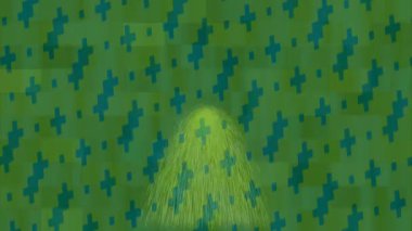 Benzersiz hareket dokusu tasarım sanatı ile profesyonel video düzenleme için modern soyut grafikler