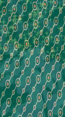 Benzersiz dijital animasyon tarzı grafikleri olan yaratıcı ortam tasarımı için yenilikçi hareket dokusu