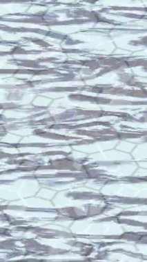 Soyut hareket desenli fütüristik video üretimi için dinamik dijital arkaplan