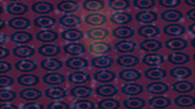 Soyut hareket desenli fütüristik video üretimi için dinamik dijital arkaplan