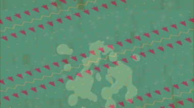 Organik desenli yüzey giriş stili video film sanatı ile soyut arkaplan tasarımı