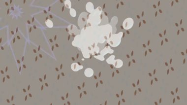 Lüks hareket projeleri için soyut tasarım stili animasyonu olan üst düzey dijital doku