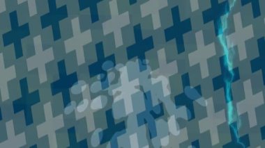 Lüks hareket projeleri için soyut tasarım stili animasyonu olan üst düzey dijital doku