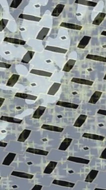 Benzersiz dijital animasyon tarzı grafikleri olan yaratıcı ortam tasarımı için yenilikçi hareket dokusu