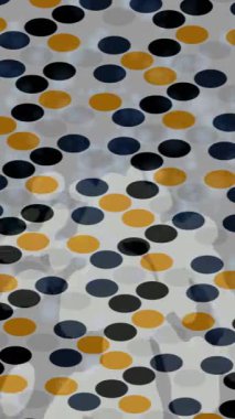 Benzersiz dijital animasyon tarzı grafikleri olan yaratıcı ortam tasarımı için yenilikçi hareket dokusu