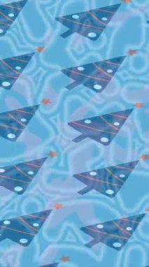 Dijital doku yüzey tasarım biçimi ile modern video animasyonu için gelişmiş hareket grafikleri