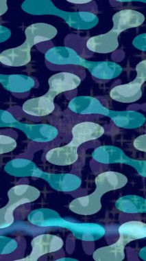 Benzersiz video giriş tasarımı projeleri için detaylı yüzey kalıbı film animasyon stili grafik girişi