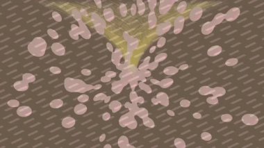 Modern medya üretimi için fütüristik dijital soyut doku sinematik tarz hareketli grafik ögesi