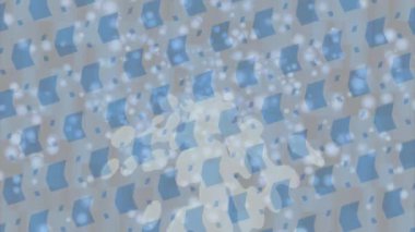 Soyut hareket desenli fütüristik video üretimi için dinamik dijital arkaplan