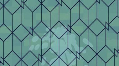 Benzersiz video giriş tasarımı projeleri için detaylı yüzey kalıbı film animasyon stili grafik girişi