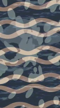 Benzersiz dijital animasyon tarzı grafikleri olan yaratıcı ortam tasarımı için yenilikçi hareket dokusu