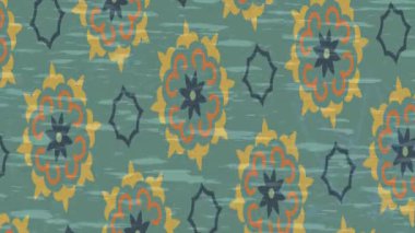 Organik desenli yüzey giriş stili video film sanatı ile soyut arkaplan tasarımı