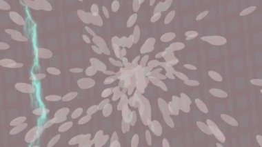 Benzersiz hareket grafikleri tasarım sanatına sahip yaratıcı film üretimi için özet bir arkaplan