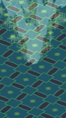 Benzersiz dijital hareket grafiklerine sahip yaratıcı sinematik projeler için yumuşak animasyon yüzeyi