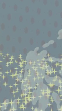 Lüks hareket projeleri için soyut tasarım stili animasyonu olan üst düzey dijital doku