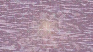 Benzersiz video giriş tasarımı projeleri için detaylı yüzey kalıbı film animasyon stili grafik girişi