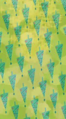 Lüks hareket projeleri için soyut tasarım stili animasyonu olan üst düzey dijital doku