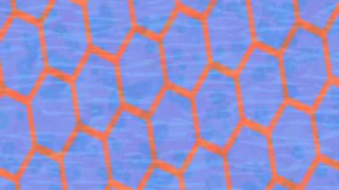 Benzersiz video giriş tasarımı projeleri için detaylı yüzey kalıbı film animasyon stili grafik girişi