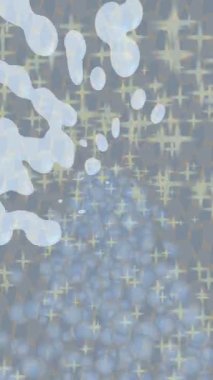 Organik desenli yüzey giriş stili video film sanatı ile soyut arkaplan tasarımı