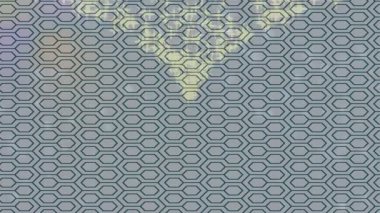 Organik desenli yüzey giriş stili video film sanatı ile soyut arkaplan tasarımı