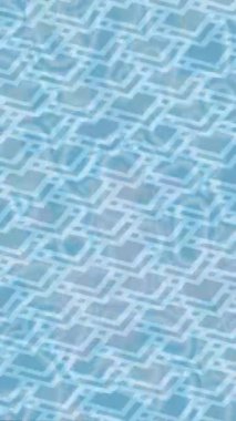 Lüks hareket projeleri için soyut tasarım stili animasyonu olan üst düzey dijital doku