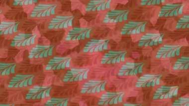 Organik desenli yüzey giriş stili video film sanatı ile soyut arkaplan tasarımı