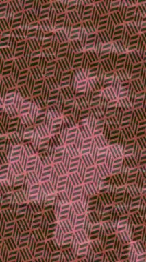 Benzersiz dijital animasyon tarzı grafikleri olan yaratıcı ortam tasarımı için yenilikçi hareket dokusu