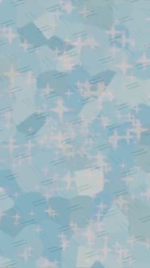 Soyut hareket desenli fütüristik video üretimi için dinamik dijital arkaplan