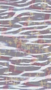 Lüks hareket projeleri için soyut tasarım stili animasyonu olan üst düzey dijital doku