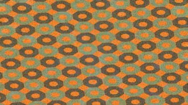 Benzersiz dijital animasyon tarzı grafikleri olan yaratıcı ortam tasarımı için yenilikçi hareket dokusu