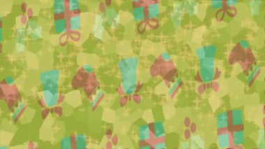 Benzersiz hareket dokusu tasarım sanatı ile profesyonel video düzenleme için modern soyut grafikler