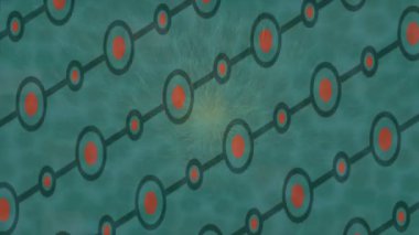 Lüks hareket projeleri için soyut tasarım stili animasyonu olan üst düzey dijital doku