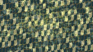 Soyut hareket desenli fütüristik video üretimi için dinamik dijital arkaplan