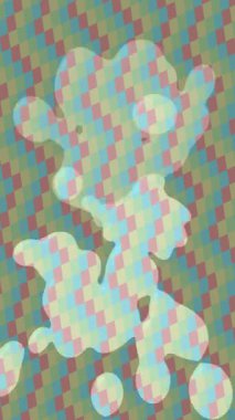 Organik desenli yüzey giriş stili video film sanatı ile soyut arkaplan tasarımı