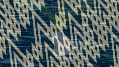 Soyut hareket desenli fütüristik video üretimi için dinamik dijital arkaplan