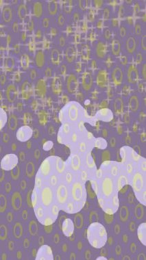 Dijital doku yüzey tasarım biçimi ile modern video animasyonu için gelişmiş hareket grafikleri