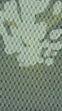 Soyut hareket desenli fütüristik video üretimi için dinamik dijital arkaplan