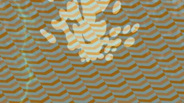 Profesyonel video projeleri sanat tarzı için organik hareketli arkaplan tasarımı