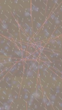 Benzersiz dijital animasyon tarzı grafikleri olan yaratıcı ortam tasarımı için yenilikçi hareket dokusu