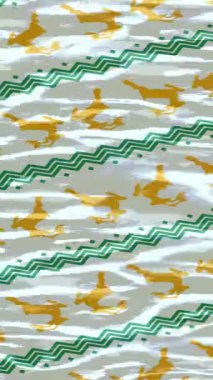 Benzersiz dijital animasyon tarzı grafikleri olan yaratıcı ortam tasarımı için yenilikçi hareket dokusu