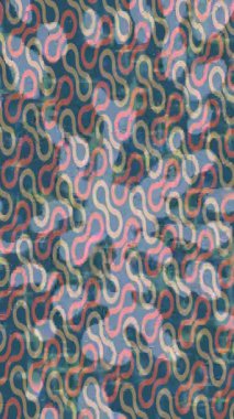 Soyut hareket desenli fütüristik video üretimi için dinamik dijital arkaplan