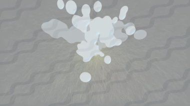 Lüks hareket projeleri için soyut tasarım stili animasyonu olan üst düzey dijital doku