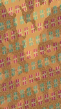 Estetik doku arkaplan tasarımı renkli hareket grafikleri ile moda film giriş profosyoneli