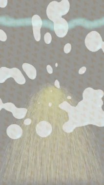 Dijital doku yüzey tasarım biçimi ile modern video animasyonu için gelişmiş hareket grafikleri