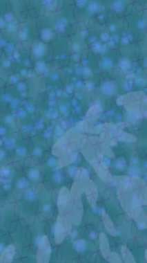 Soyut hareket desenli fütüristik video üretimi için dinamik dijital arkaplan