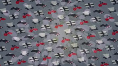 Yaratıcı video düzenleme film tasarımı için benzersiz hareket grafikleri biçimi giriş hareketi video pro