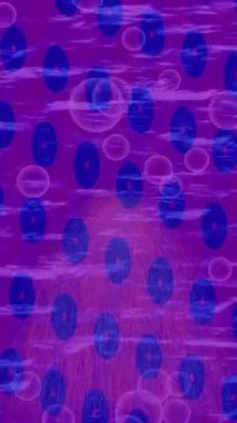 Dijital doku yüzey tasarım biçimi ile modern video animasyonu için gelişmiş hareket grafikleri