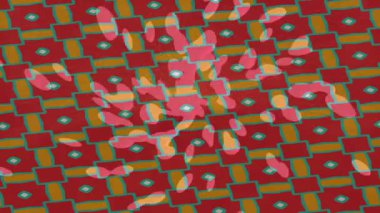 Soyut hareket desenli fütüristik video üretimi için dinamik dijital arkaplan