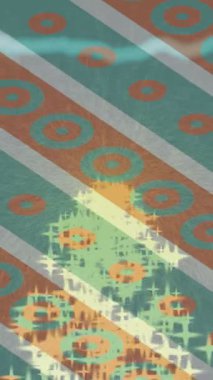 Organik desenli yüzey giriş stili video film sanatı ile soyut arkaplan tasarımı